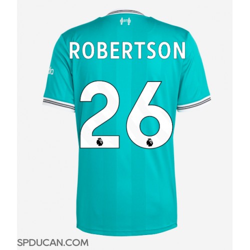 Muški Nogometni Dres Liverpool Andrew Robertson #26 Rezervni 2025-26 Kratak Rukav Muški Nogometni Dres Liverpool Andrew Robertson #26 Rezervni 2025-26 Kratak Rukav